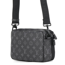 将图像加载到图库查看器中,LOUIS VUITTON Alpha Messenger Shoulder Bag NoirM46955 Monogram Eclipse