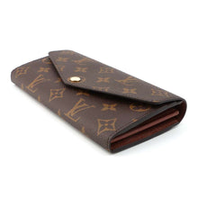 将图像加载到图库查看器中,LOUIS VUITTON Portefeuille Sarah BrownM60531 Monogram