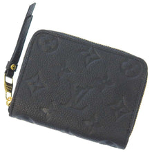 将图像加载到图库查看器中,LOUIS VUITTON Zippy Coin Purse NoirM60574 Monogram Empreinte Leather