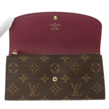 Load image into Gallery viewer, LOUIS VUITTON Portefeuille Emilie FuchsiaM60697 Monogram