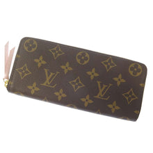 将图像加载到图库查看器中,LOUIS VUITTON Portefeuille Clemence Rose BallerineM61298 Monogram
