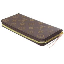 将图像加载到图库查看器中,LOUIS VUITTON Portefeuille Clemence Rose BallerineM61298 Monogram
