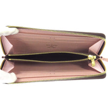 将图像加载到图库查看器中,LOUIS VUITTON Portefeuille Clemence Rose BallerineM61298 Monogram