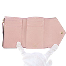 Load image into Gallery viewer, LOUIS VUITTON Portefeuille Victorine Rose BallerineM62360 Monogram