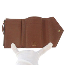将图像加载到图库查看器中,LOUIS VUITTON Portefeuille Victorine BrownM62472 Monogram
