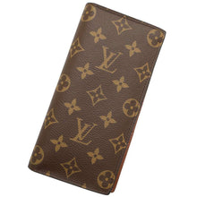 将图像加载到图库查看器中,LOUIS VUITTON Portefeuille Brazza BrownM66540 Monogram