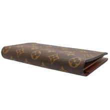 将图像加载到图库查看器中,LOUIS VUITTON Portefeuille Brazza BrownM66540 Monogram