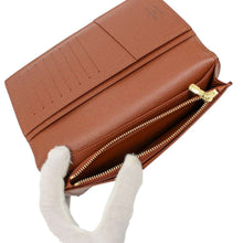 将图像加载到图库查看器中,LOUIS VUITTON Portefeuille Brazza BrownM66540 Monogram