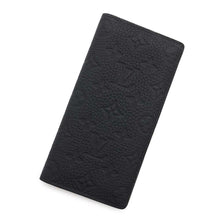 将图像加载到图库查看器中,LOUIS VUITTON Portefeuille Brazza NoirM69038 Monogram・Taurillon