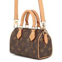 将图像加载到图库查看器中,LOUIS VUITTON Nano Speedy BrownM81085 Monogram Size Nano