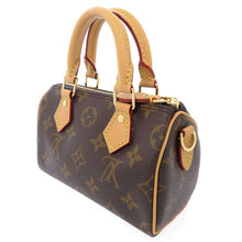 将图像加载到图库查看器中,LOUIS VUITTON Nano Speedy BrownM81085 Monogram Size Nano