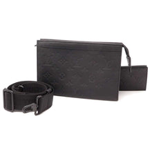 将图像加载到图库查看器中,LOUIS VUITTON Gaston Wearable Wallet NoirM81115 Monogram Shadow