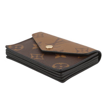 Load image into Gallery viewer, LOUIS VUITTON Vend?me Card Holder NoirM81855 Monogram Reverse Canvas