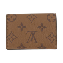 Load image into Gallery viewer, LOUIS VUITTON Vend?me Card Holder NoirM81855 Monogram Reverse Canvas