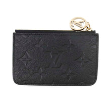 Load image into Gallery viewer, LOUIS VUITTON Card Case Porto Cult Romy NoirM81883 Monogram Empreinte Leather