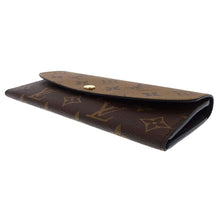 Load image into Gallery viewer, LOUIS VUITTON Portefeuille Emilie NoirM82157 Monogram/Monogram Reverse Canvas