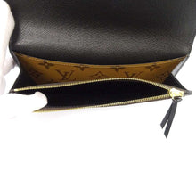 Load image into Gallery viewer, LOUIS VUITTON Portefeuille Emilie NoirM82157 Monogram/Monogram Reverse Canvas
