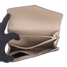 将图像加载到图库查看器中,LOUIS VUITTON Portefeuille Sarah TourterelleM82256 Monogram Empreinte Leather