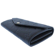 将图像加载到图库查看器中,LOUIS VUITTON Portefeuille Sarah NoirM82257 Monogram Empreinte Leather