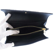 Load image into Gallery viewer, LOUIS VUITTON Portefeuille Sarah NoirM82257 Monogram Empreinte Leather