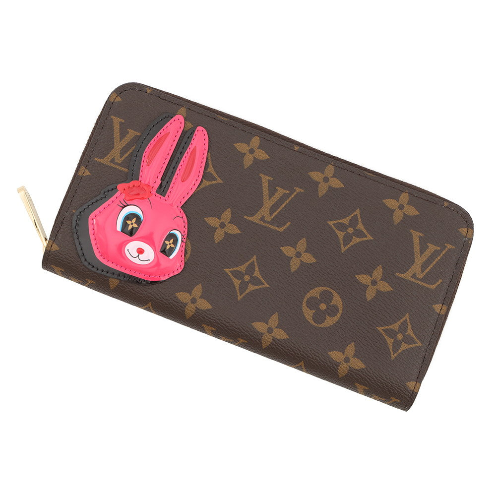 LOUIS VUITTON Animogram Nicolas Ghesquière Rabbit Zippy Wallet