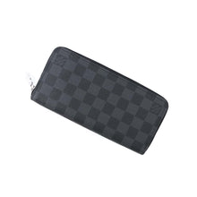 将图像加载到图库查看器中,LOUIS VUITTON Zippy Wallet - Horizontal NoirN00056 Damier Graphite