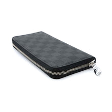 将图像加载到图库查看器中,LOUIS VUITTON Zippy Wallet - Horizontal NoirN00056 Damier Graphite