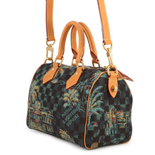 Load image into Gallery viewer, LOUIS VUITTON Speedy Bandouliere Marina blueN00225 Damier Palm Tree Size 25