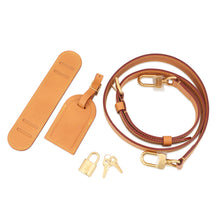 Load image into Gallery viewer, LOUIS VUITTON Speedy Bandouliere Marina blueN00225 Damier Palm Tree Size 25