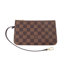 将图像加载到图库查看器中,LOUIS VUITTON Neverfull RedN40600 Damier Ebene Canvas Size PM
