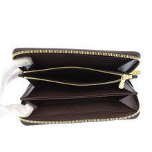 Load image into Gallery viewer, LOUIS VUITTON Zippy Wallet BrownN41661 Damier Ebene Canvas