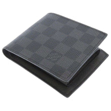 将图像加载到图库查看器中,LOUIS VUITTON Portefeuille Marco NM NoirN63336 Damier Graphite