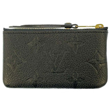 Load image into Gallery viewer, LOUIS VUITTON Pochette Cles NoirM80879 Monogram Empreinte Leather
