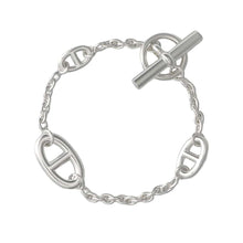 Load image into Gallery viewer, HERMES Chaine d&#39;Ancre Farandole Bracelet Size LG SV925
