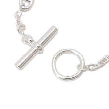 Load image into Gallery viewer, HERMES Chaine d&#39;Ancre Farandole Bracelet Size LG SV925
