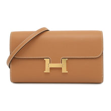Load image into Gallery viewer, HERMES Constance Long to Go Toffee Epsom
