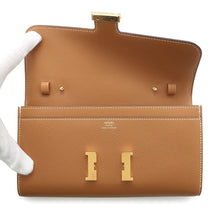 Load image into Gallery viewer, HERMES Constance Long to Go Toffee Epsom
