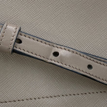 将图像加载到图库查看器中，PRADA Saffiano Leather Shoulder Bag Gray1BH104 Saffiano LeatherLeather
