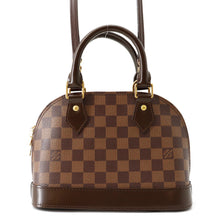 Load image into Gallery viewer, LOUIS VUITTON Alma BrownN41221 Damier Ebene Canvas Size BB
