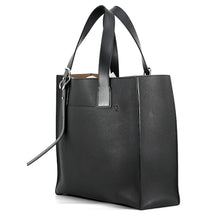 Load image into Gallery viewer, LOEWE Buckle tote BlackB692L09X01 1100 Calf Leather
