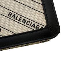 Load image into Gallery viewer, BALENCIAGA NavyShoulder Black/Beige 339937 Canvas Leather
