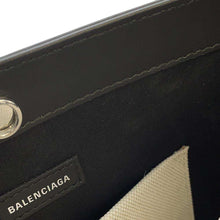 Load image into Gallery viewer, BALENCIAGA NavyShoulder Black/Beige 339937 Canvas Leather
