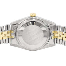 将图像加载到图库查看器中，ROLEX Datejust W36mm Stainless Steel K18YG Champagne Dial1601
