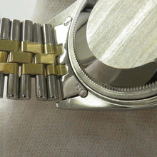 将图像加载到图库查看器中，ROLEX Datejust W36mm Stainless Steel K18YG Champagne Dial1601
