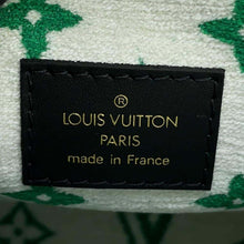 将图像加载到图库查看器中，LOUIS VUITTON Onthego Green M46216 Monogram Jacquard Velvet LV Match Size PM
