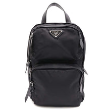 将图像加载到图库查看器中，PRADA Crossbody Bag Nylon Black 1BZ026 Nylon
