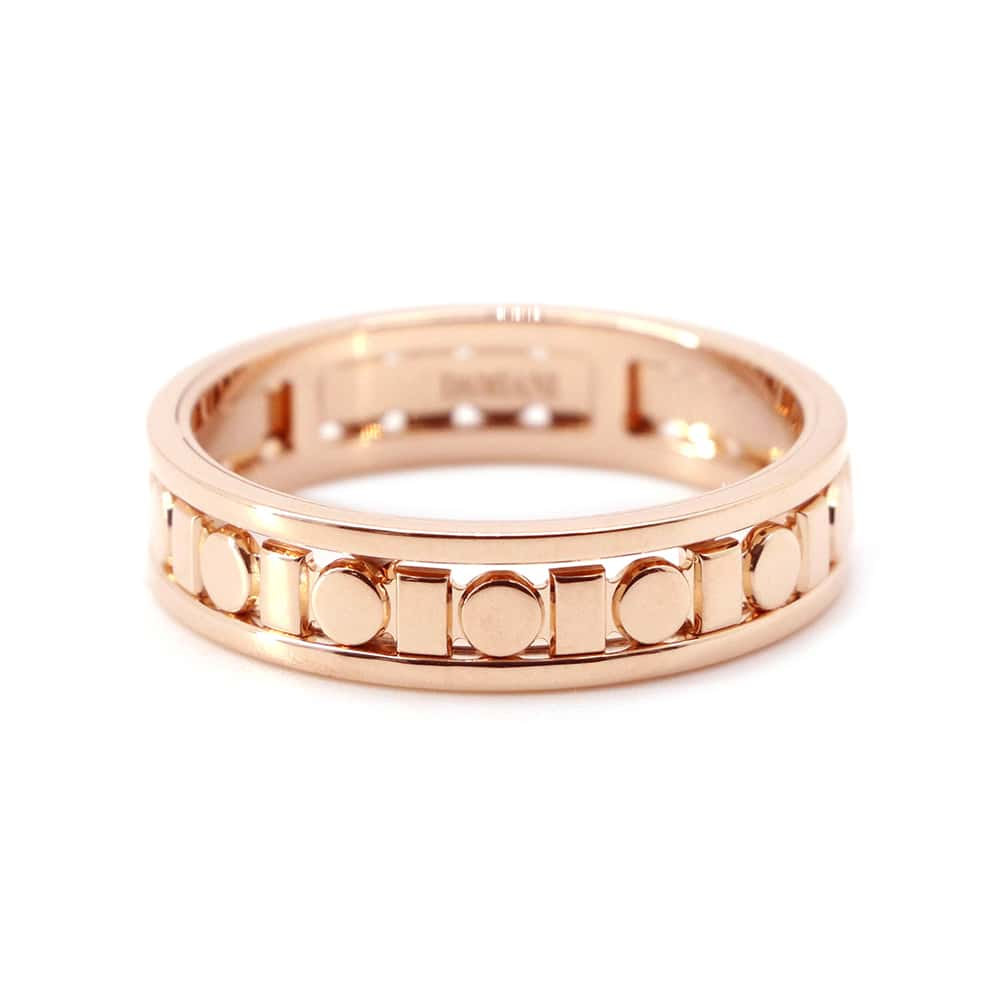 Damiani Belle Epoque Lille Ring Size 64/#2420093133 18K Pink Gold