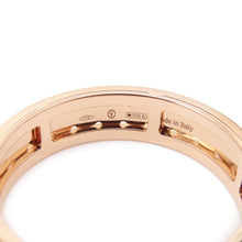 将图像加载到图库查看器中，Damiani Belle Epoque Lille Ring Size 64/#2420093133 18K Pink Gold
