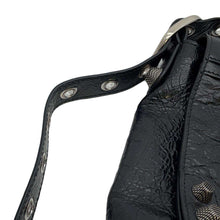 Load image into Gallery viewer, BALENCIAGA Le Cagoule Shoulder Bag Black 719093 Arena Lambskin Size Medium
