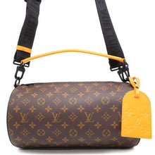 将图像加载到图库查看器中，LOUIS VUITTON Soft Polochon NoirM46691 Monogram Macassar Canvas
